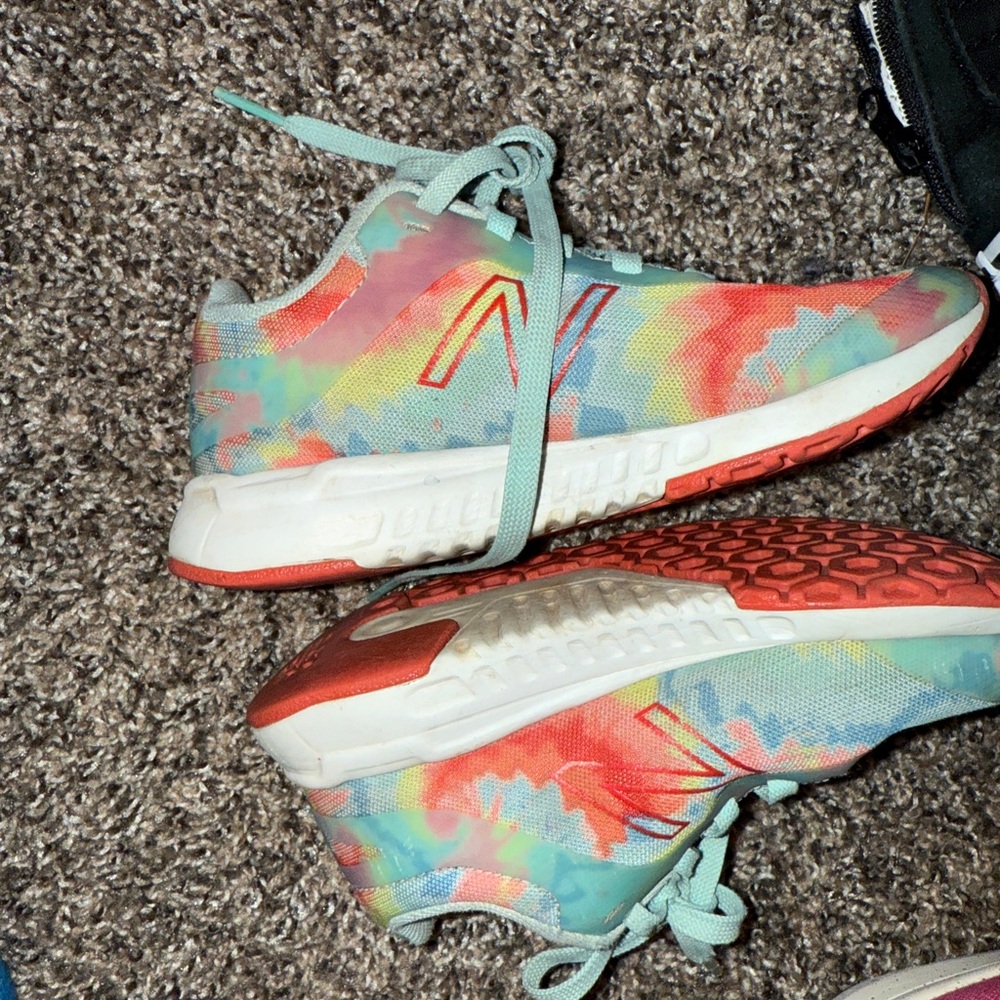 Colorful Tie-Dye Sneakers